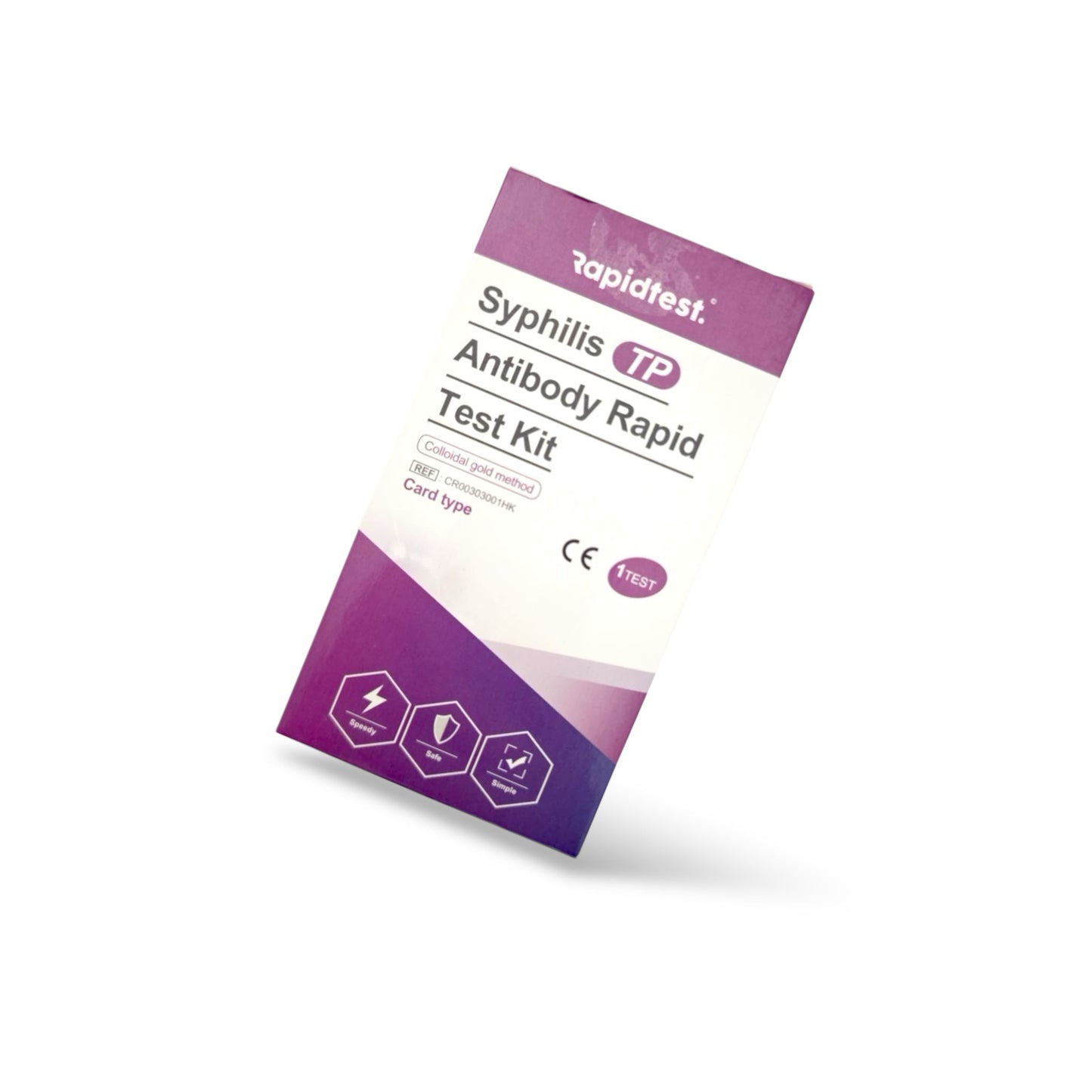 RapidTest - Syphilis at Home Testing Kit - Results in 15 mins - 99.8% Accurate