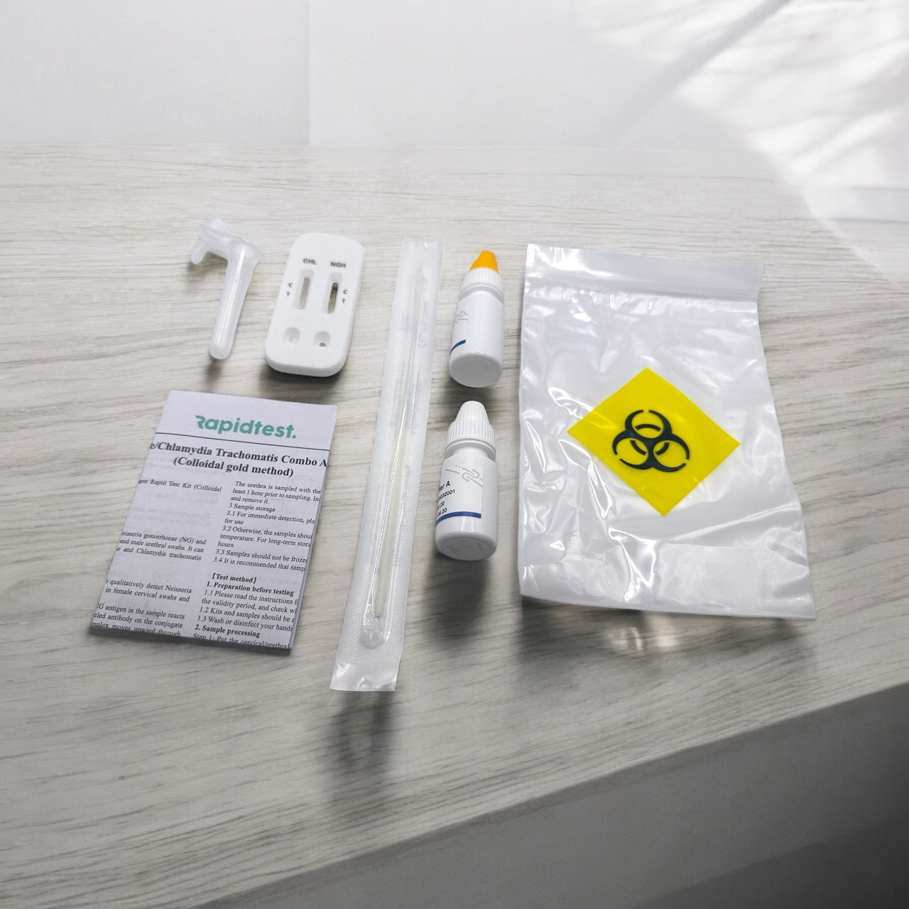 Full At-Home 4-in-1 STI Test Bundle – Chlamydia, Gonorrhoea, Syphilis & HIV