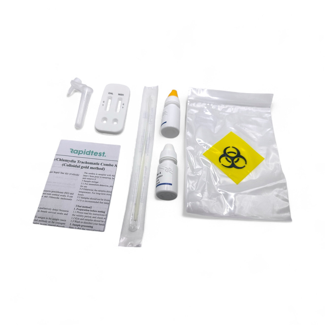 At-Home Chlamydia & Gonorrhoea Combo Test Kit – Dual Detection in 15 Minutes