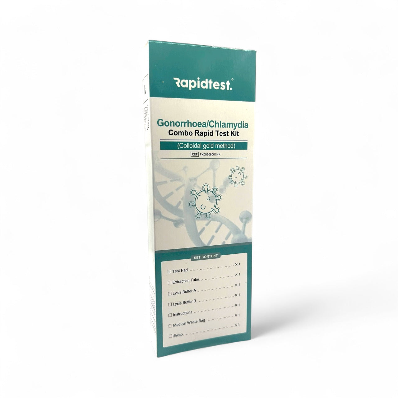 Full At-Home 4-in-1 STI Test Bundle – Chlamydia, Gonorrhoea, Syphilis & HIV