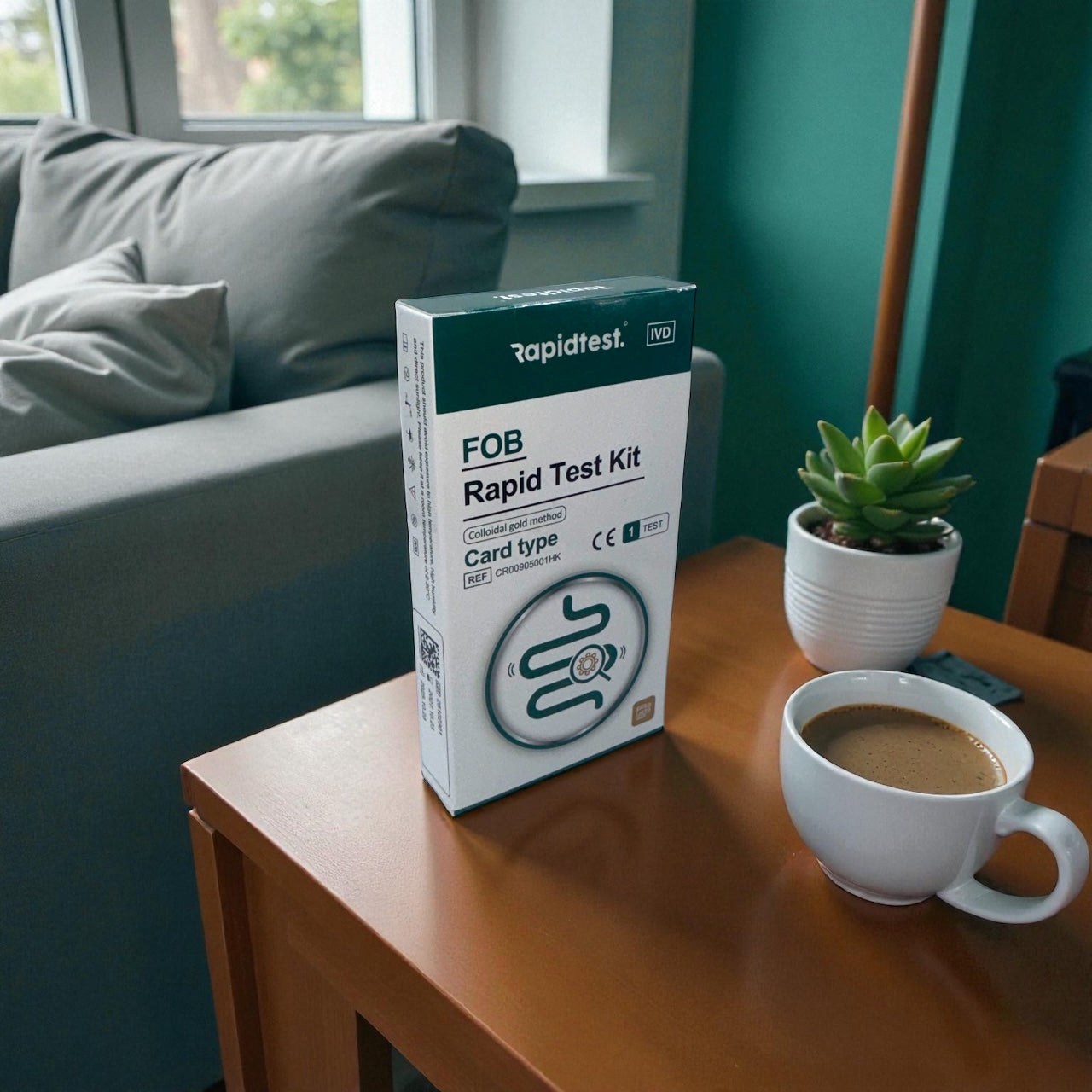 RapidTest - At Home Fecal Occult Blood Testing Kit (FOB) - Results in 5-10 mins - Over 99% Accurate