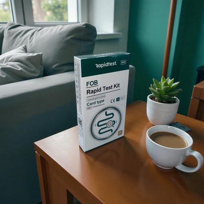 RapidTest - At Home Fecal Occult Blood Testing Kit (FOB) - Results in 5-10 mins - Over 99% Accurate