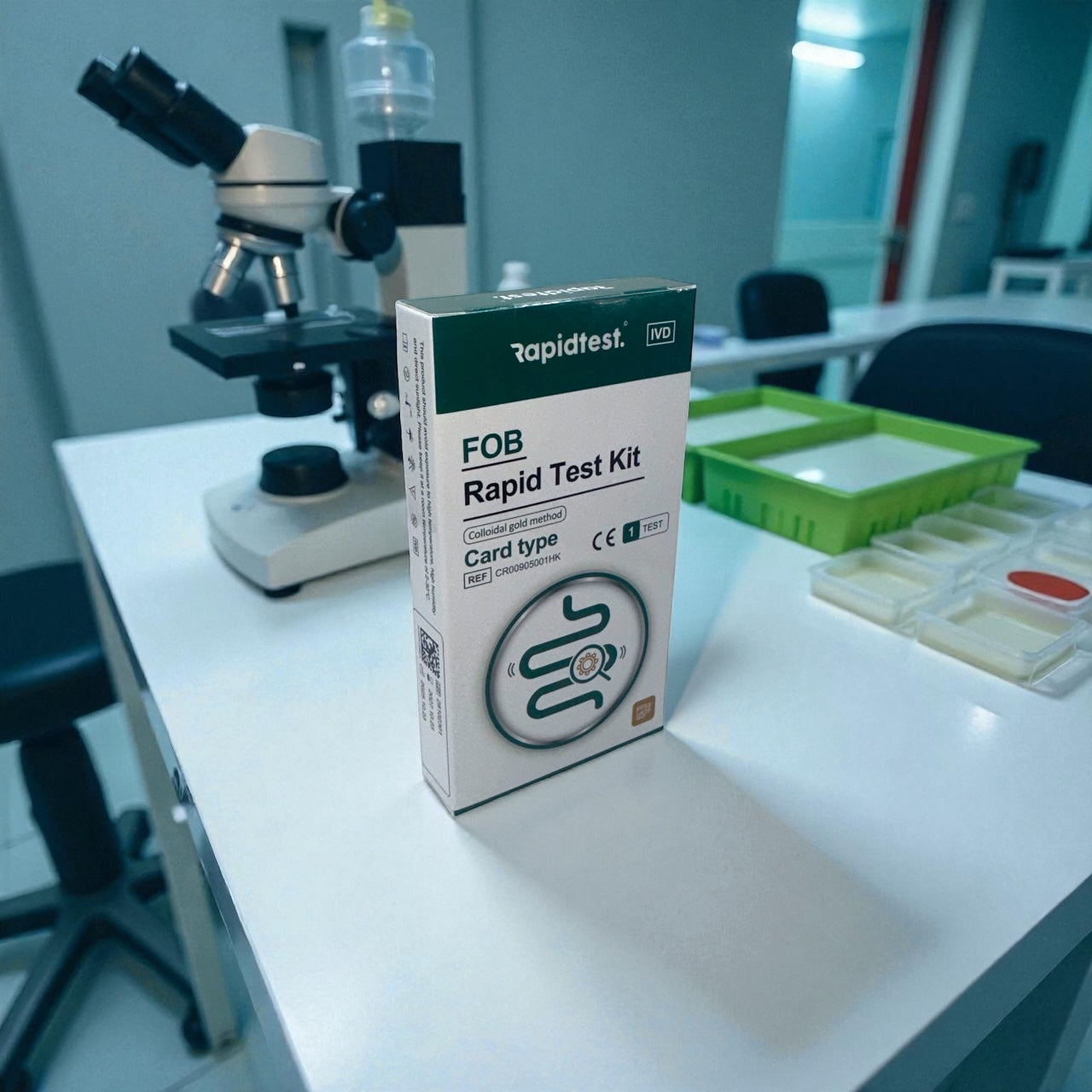 RapidTest - At Home Fecal Occult Blood Testing Kit (FOB) - Results in 5-10 mins - Over 99% Accurate