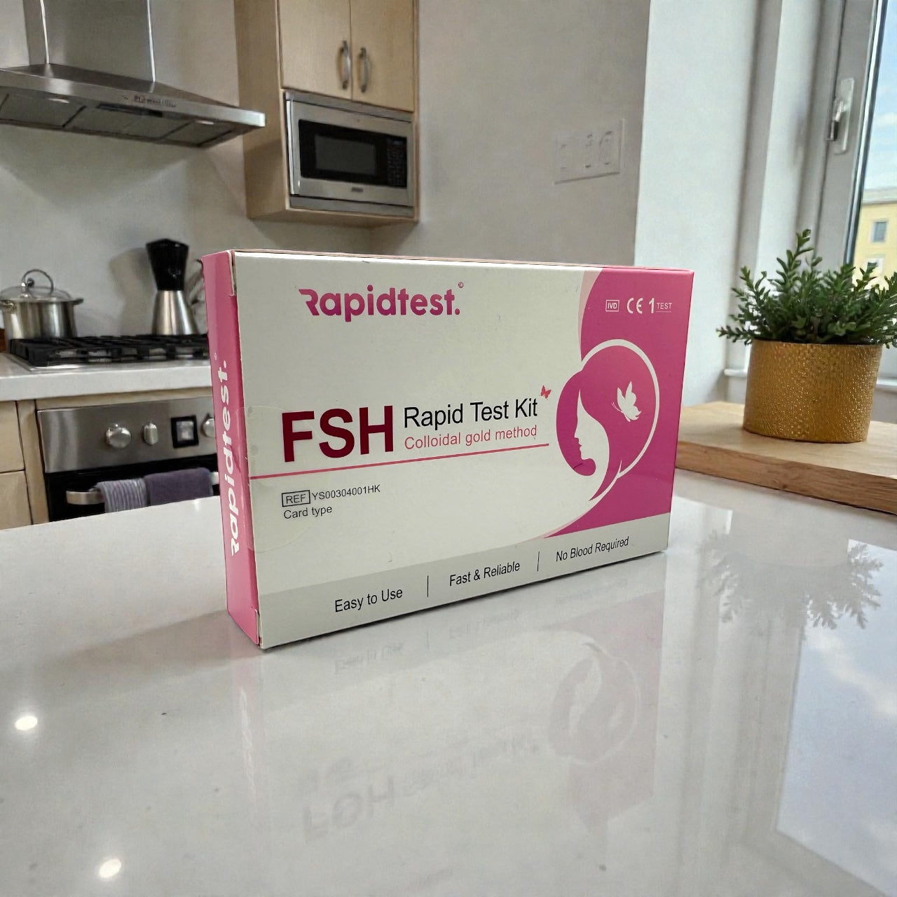 FSH Hormone Level Rapid Test Kit – Fast, At-Home Results in 10 Minutes