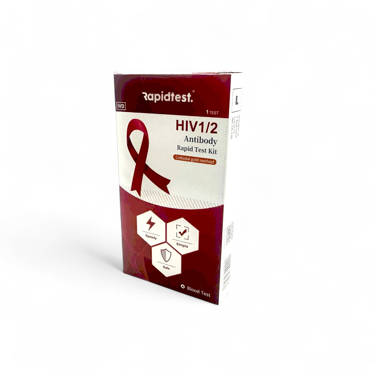RapidTest - HIV at Home Testing Kit - Results in 15 mins - 99.8% Accurate