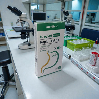 H. Pylori Rapid Test Kit – Fast At-Home Screening for Stomach Ulcers & Digestive Health
