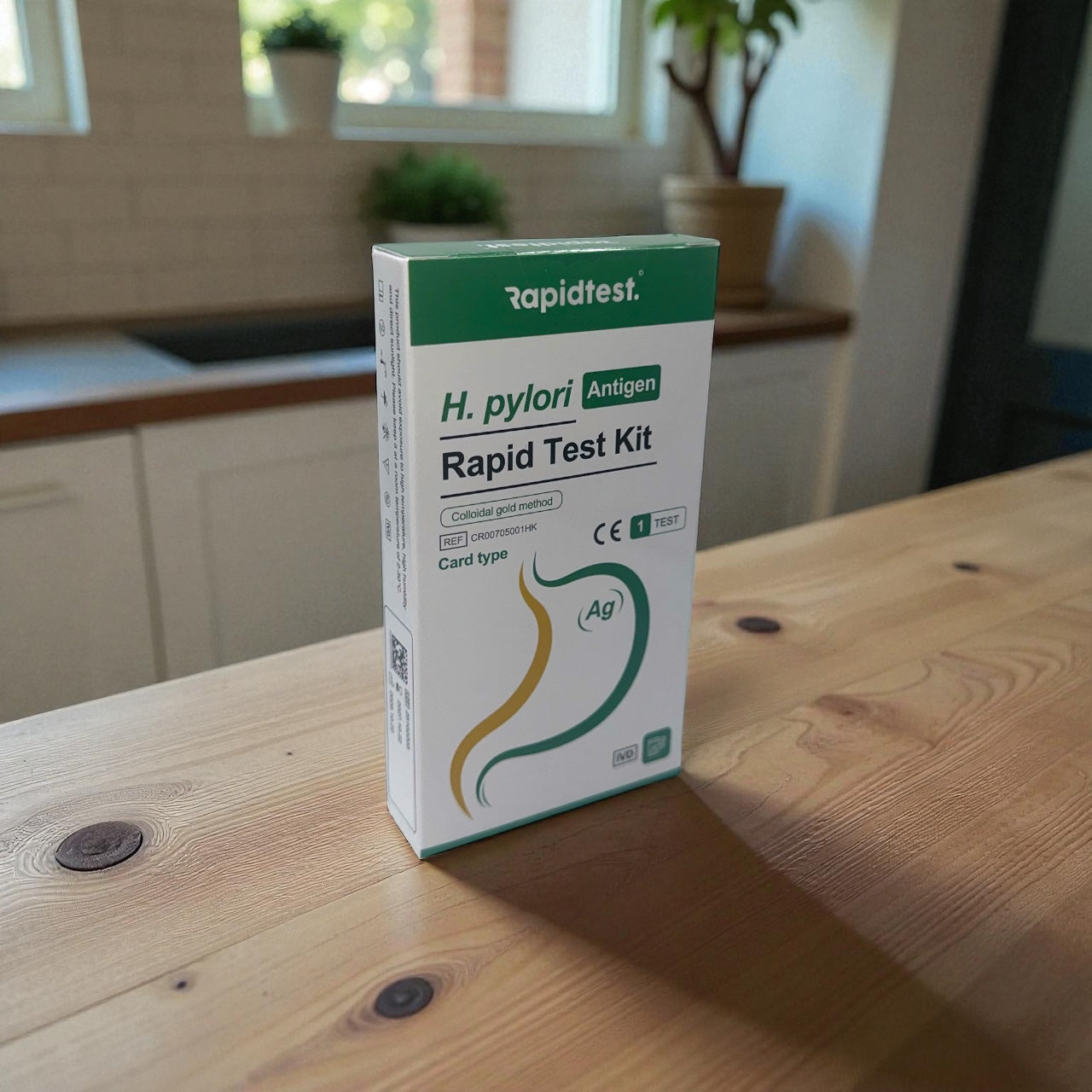 H. Pylori Rapid Test Kit – Fast At-Home Screening for Stomach Ulcers & Digestive Health