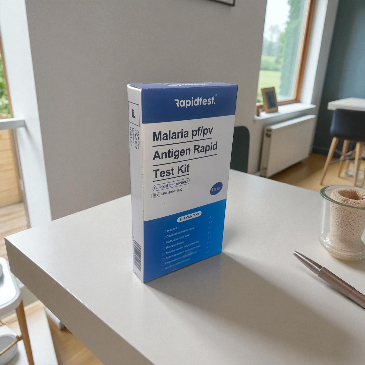 Malaria Rapid Test Kit – Fast, Accurate At-Home Screening in 15 Minutes