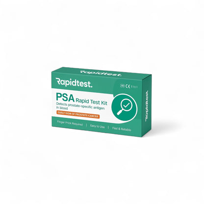 Men's 35+ Full Health MOT Bundle - Results at home in 10 Minutes for Early Prostate Cancer, Bowel Health Screening, Stomach Ulcers & Digestive Health. 98.79% Accurate