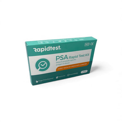 Men's 35+ Full Health MOT Bundle - Results at home in 10 Minutes for Early Prostate Cancer, Bowel Health Screening, Stomach Ulcers & Digestive Health. 98.79% Accurate