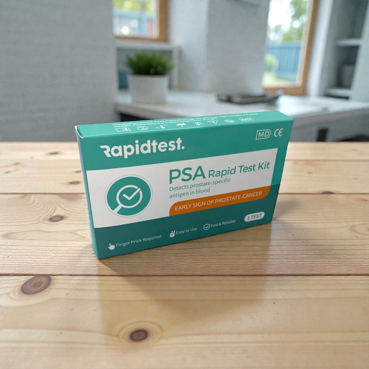 Men's 35+ Full Health MOT Bundle - Results at home in 10 Minutes for Early Prostate Cancer, Bowel Health Screening, Stomach Ulcers & Digestive Health. 98.79% Accurate