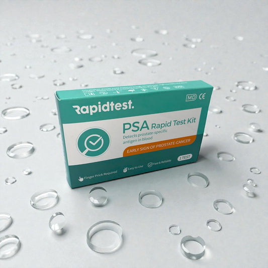 PSA RapidTest: Results at home in 10 Minutes for Early Prostate Cancer Detection. 98.79% Accurate