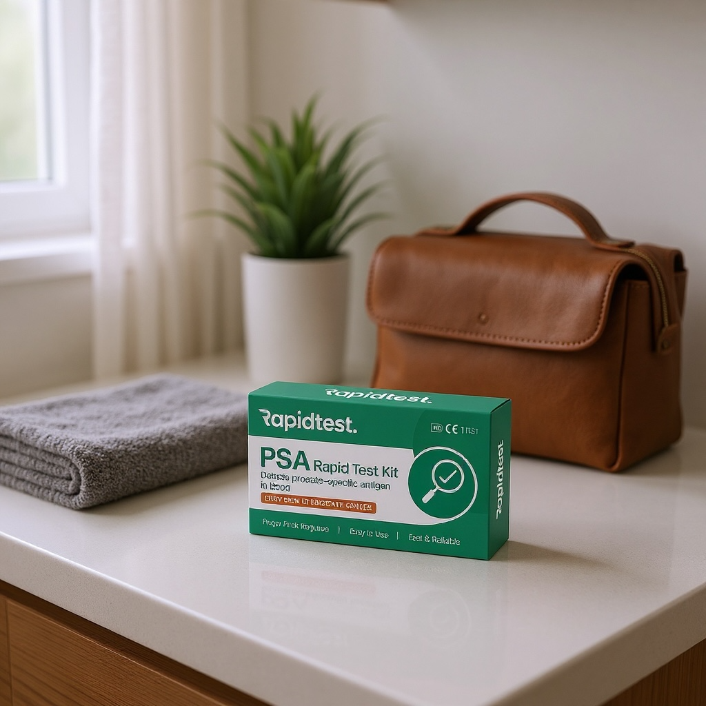 PSA RapidTest: Results at home in 10 Minutes for Early Prostate Cancer Detection. 98.79% Accurate