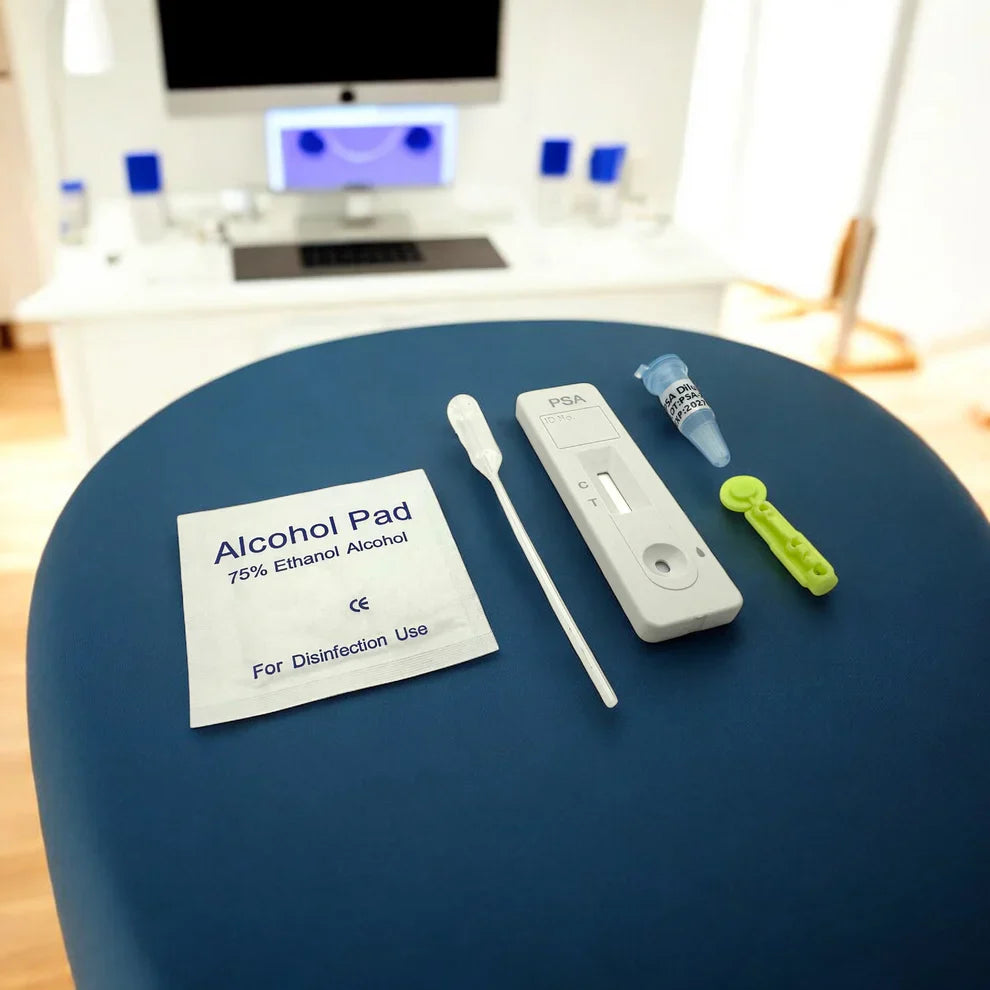 At-Home Male PSA and FOB Testing Kits - Results in 15 minutes, no lab or appointment needed.