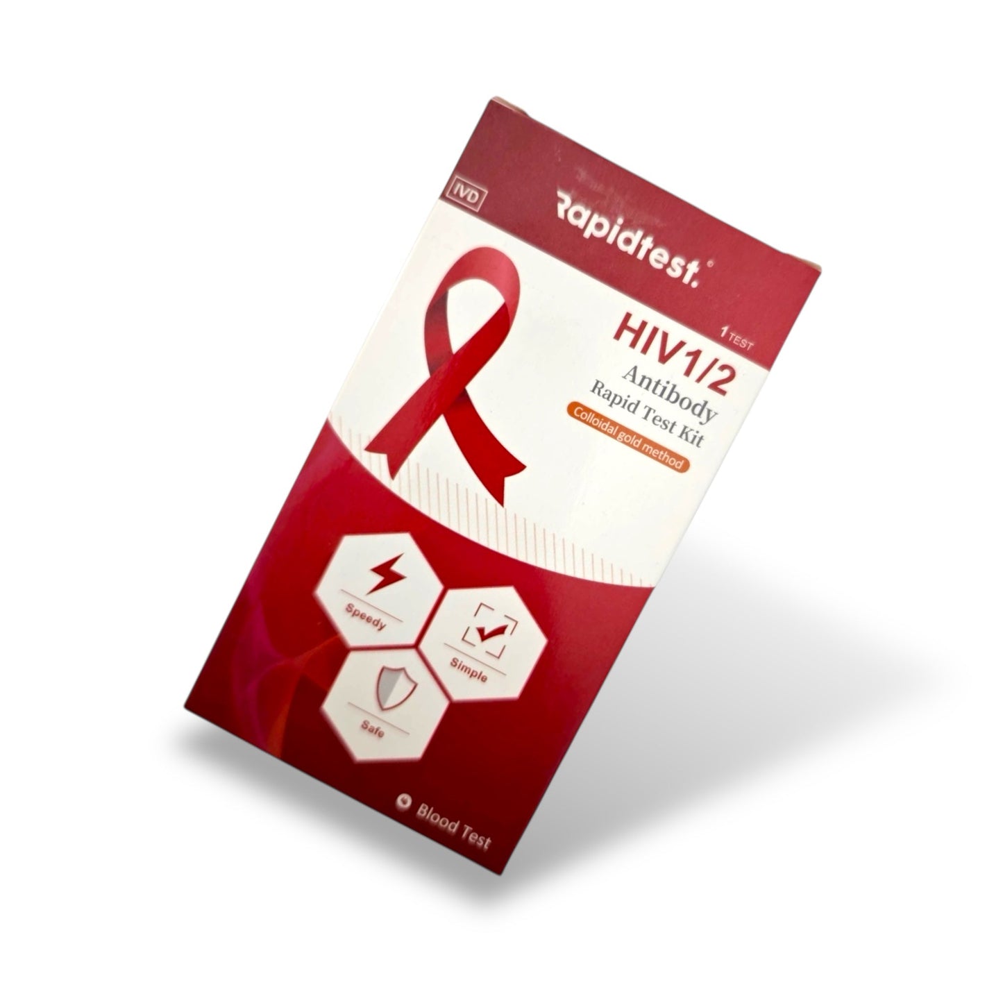 RapidTest - HIV at Home Testing Kit - Results in 15 mins - 99.8% Accurate