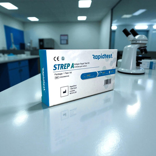 At-Home STREP A Antigen Test Kit – Fast, Accurate Results for Children in 15 Minutes