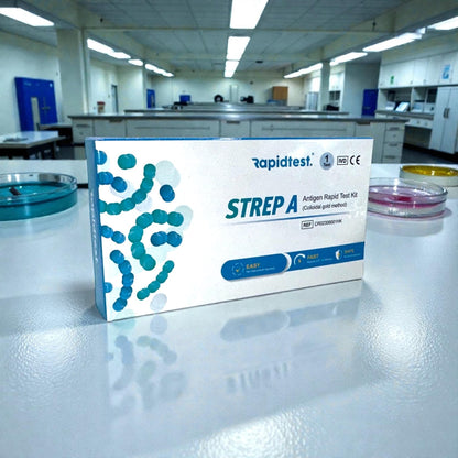 At-Home STREP A Antigen Test Kit – Fast, Accurate Results for Children in 15 Minutes