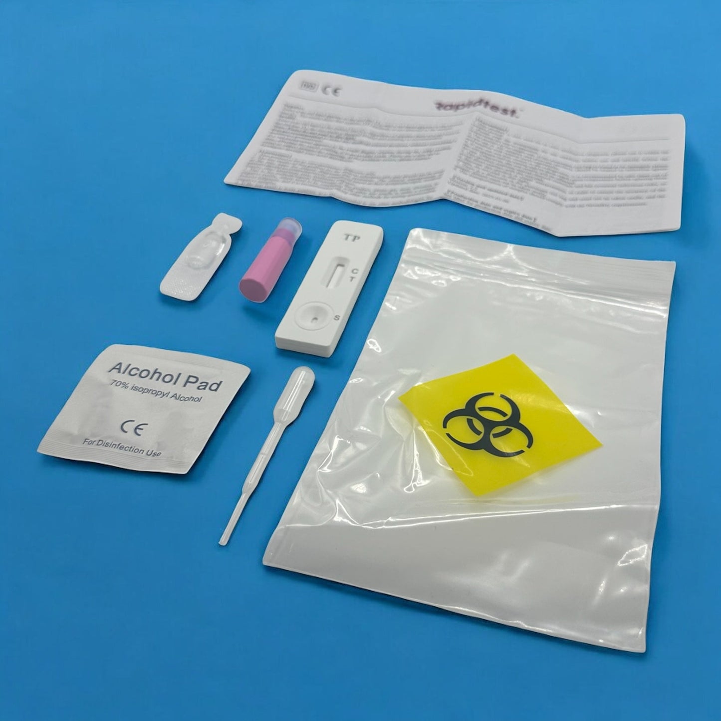Full At-Home 4-in-1 STI Test Bundle – Chlamydia, Gonorrhoea, Syphilis & HIV