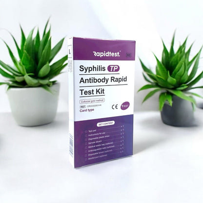 RapidTest - Syphilis at Home Testing Kit - Results in 15 mins - 99.8% Accurate