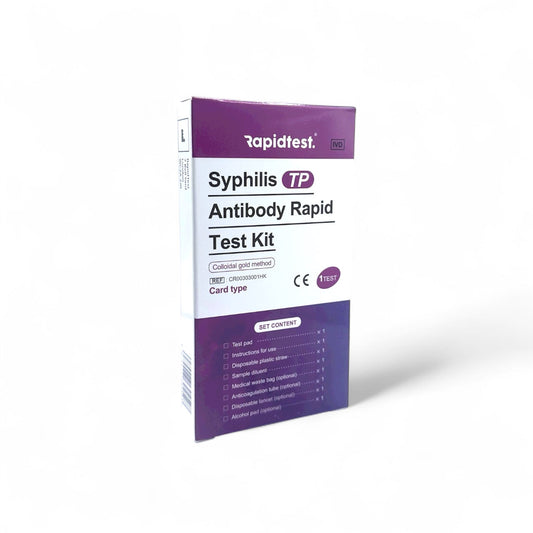 RapidTest - Syphilis at Home Testing Kit - Results in 15 mins - 99.8% Accurate