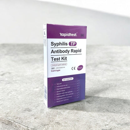RapidTest - Syphilis at Home Testing Kit - Results in 15 mins - 99.8% Accurate