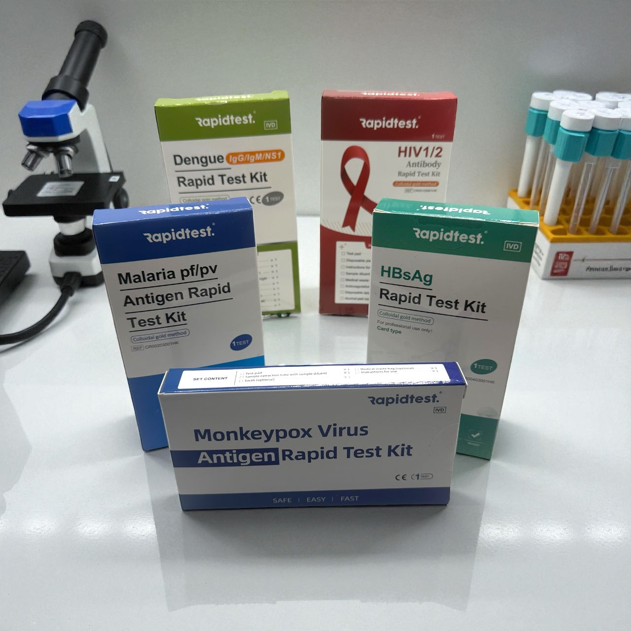 5-in-1 Travel Health Check Bundle – Complete At-Home Screening for Travel